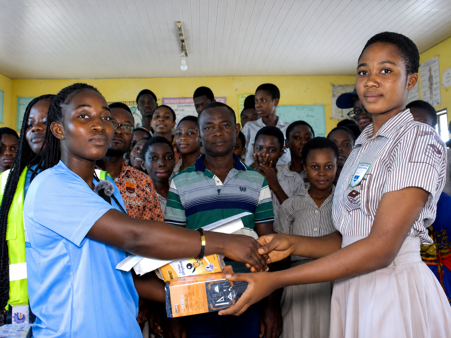 Donation At GoodPlan Complex